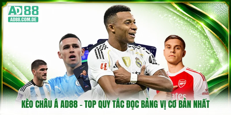 Kèo Châu Á AD88 - Top Quy Tắc Đọc Bảng Vị Cơ Bản Nhất