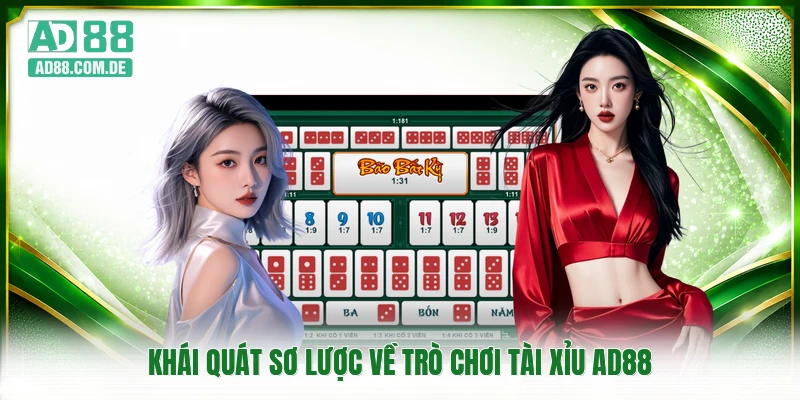 Khái quát sơ lược về trò chơi tài xỉu AD88