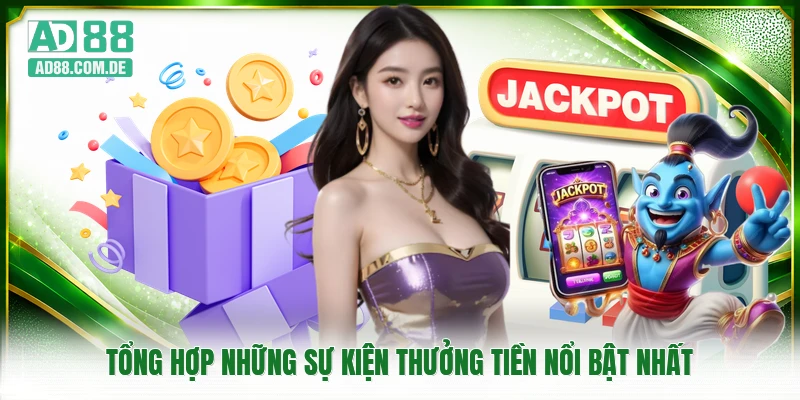 Tổng hợp những sự kiện thưởng tiền nổi bật nhất
